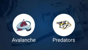 Where to Watch Colorado Avalanche vs. Nashville Predators on TV or Streaming Live - December 14