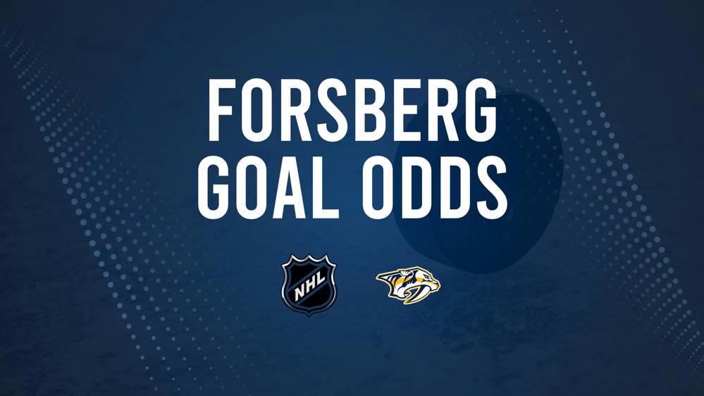 Will Filip Forsberg Score a Goal Against the Wild on December 31?