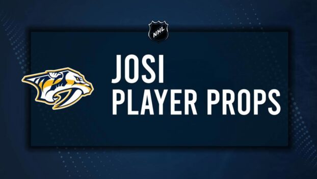 Roman Josi Player Prop Bets for the Predators vs. Canucks Game - January 3