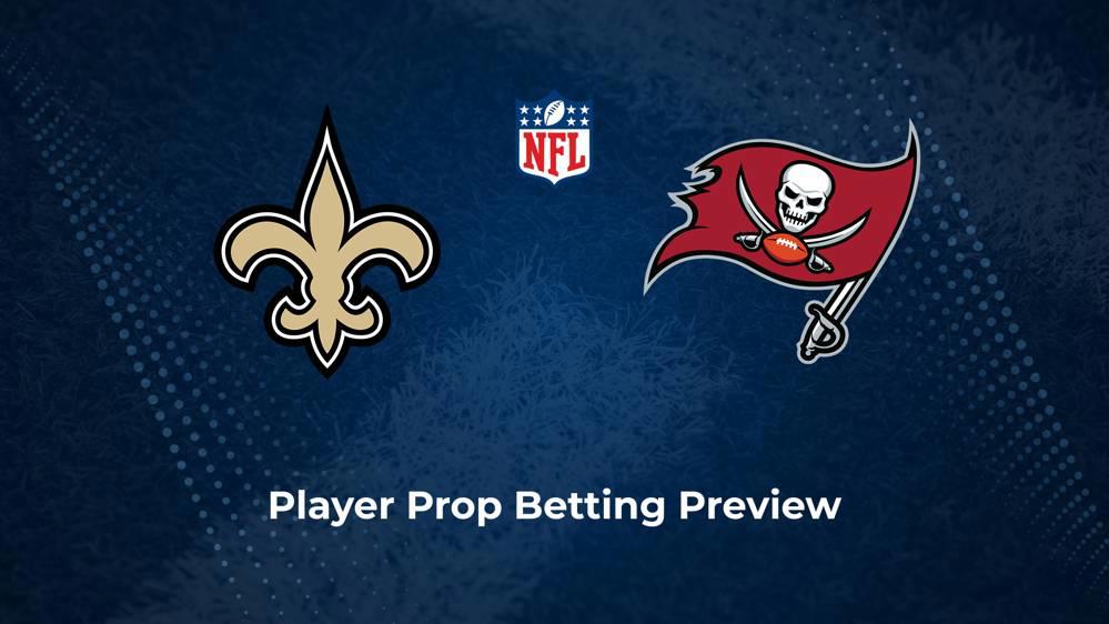 Saints vs. Buccaneers Player Props & Odds – Week 18