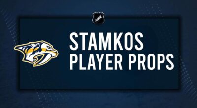 Steven Stamkos Player Prop Bets for the Predators vs. Sharks Game - January 21