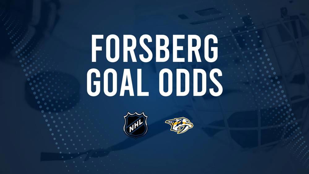 Will Filip Forsberg Score a Goal Against the Blackhawks on January 16?